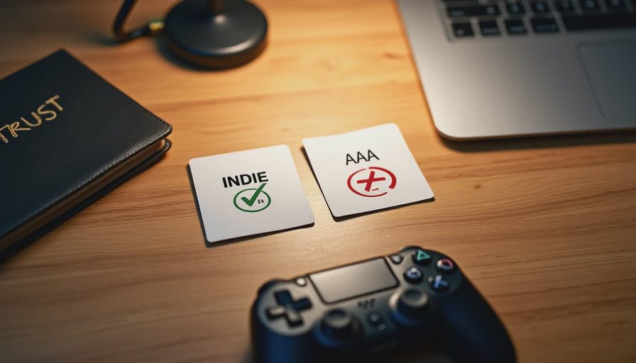 How Indie Games Earn Trust Faster Than Big-Budget Games Do